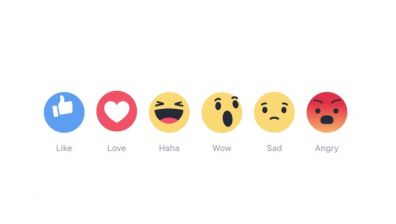Facebook zavedl k tlaítku "lajk" nové emoji.