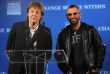 Paul McCartney a Ringo Starr na charitativn�m koncert� v New Yorku