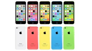 Barevný plastový iPhone 5C