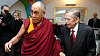 10.12.2011 - Bývalý prezident Václav Havel při setkání s jeho Svatostí dalajlamou v Praze. 10.12.2011 - Bývalý prezident Václav Havel při setkání s jeho Svatostí dalajlamou v Praze.
