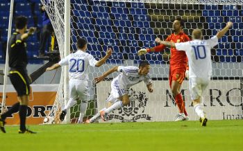 Slováci si tesne poradili s Macedónskom. Snímka: TASR/Pavel Neubauer Slováci si tesne poradili s Macedónskom. Snímka: TASR/Pavel Neubauer
