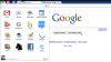 Základní obrazovka Chrome OS od Google Chrome OS
