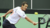 Tomáš Berdych trénuje před Davis Cupem.
