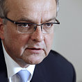 Ministr financ� Miroslav Kalousek (TOP 09)
