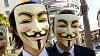 Maskovaní členové hnutí Anonymous