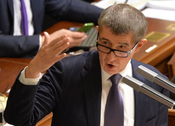 Andrej Babi&scaron; v poslaneck&eacute; sn�movn� p�i hlasovan&iacute; o st&aacute;tn&iacute;m rozpo�tu.
