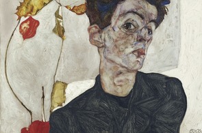 Autoportr�t, Egon Schiele, obraz