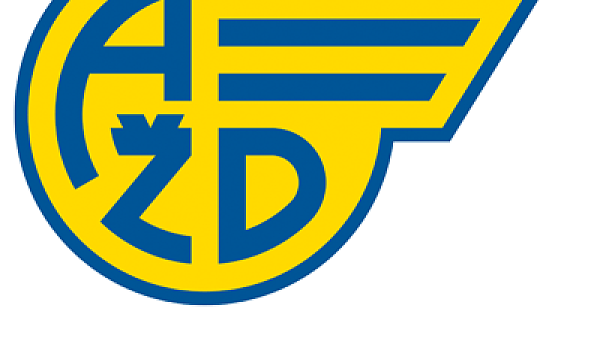 Logo společnosti AŽD Praha