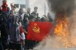 Protesty radikálů ve Štrasburku Protesty radikálů ve Štrasburku