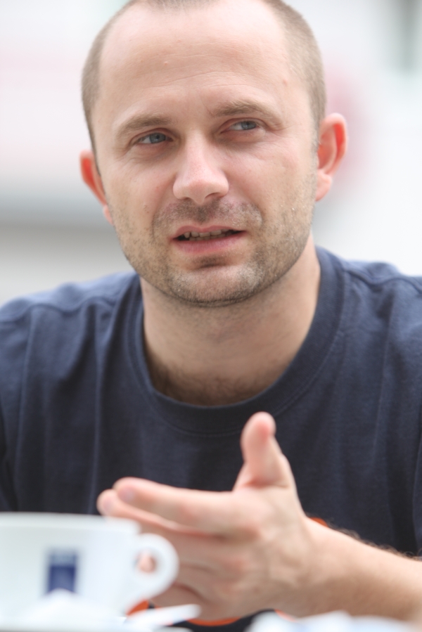 tejto chv�li si bud�cnos� festivalu predstavi� neviem, tvrd� Michal Ka���k. Sn�mka: HN/�tefan Lakti�