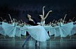 V hlavních rolích baletu Giselle vystupují Natalija Osipovová a Leonid Sarafanov