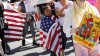 Demonstrace za pr�va imigrant� �ij�c�ch v USA