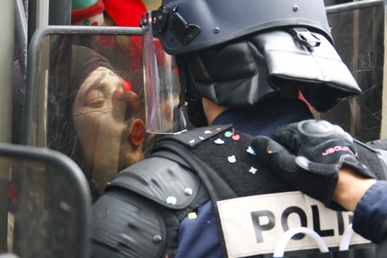 Protesty klaunů Protesty klaunů
