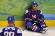 Pavol Demitra a Andrej Sekera. Pavol Demitra a Andrej Sekera.