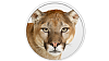 Logo operačního systému OS X 10.8 Mountain Lion