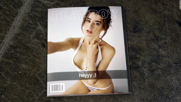 Časopis Playboy je bez nahoty, foto: Playboy Časopis Playboy je bez nahoty