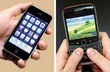 iPhone versus Blackberry