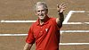 George W. Bush p�i baseballov�m z�pase