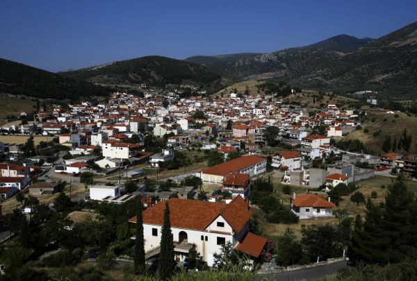 Sou�asn� podoba �esk� vesnice Distomo