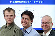 Brn�n�t� v�dci. Zleva Ji�� P�inosil, Radim Burget, Hicham Atassi