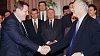 Vladim�r Me�iar (vlevo) a V�clav Klaus v roce 1992