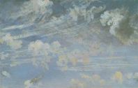 John Constable, Studie mrak typu cirrus, kolem roku 1822