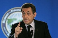 Francouzský prezident Nicolas Sarkozy, summit G20 ve Washingtonu Francouzský prezident Nicolas Sarkozy, summit G20 ve Washingtonu