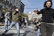Řecká města zasáhla ve středu generální stávka Řecká města zasáhla ve středu generální stávka
