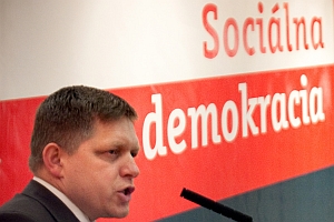 Predseda SMER-SD Robert Fico. Foto: SITA/Michal Burza