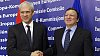 Srbský prezident Boris Tadič s předsedou EK José Manuelem Barrosem