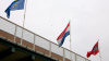 Vlajka EU na amsterdamsk� radnici