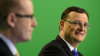 Petr Ne�as (vpravo) a Bohuslav Sobotka