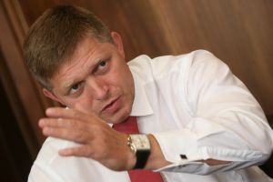 Predseda Smeru Robert Fico. Sn�mka: HN/Mayer
