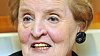 B�val� americk� ministryn� zahrani�� Madeleine Albrightov�, kter� je na n�v�t�v� �R.