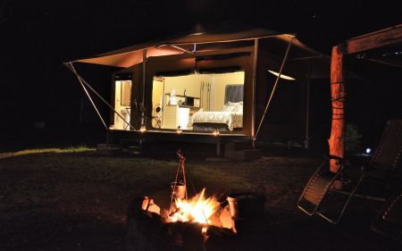 Ketchup's Bank Glamping, Austrálie (foto: Ketchup's Bank Glamping) Ketchup's Bank Glamping, Austrálie