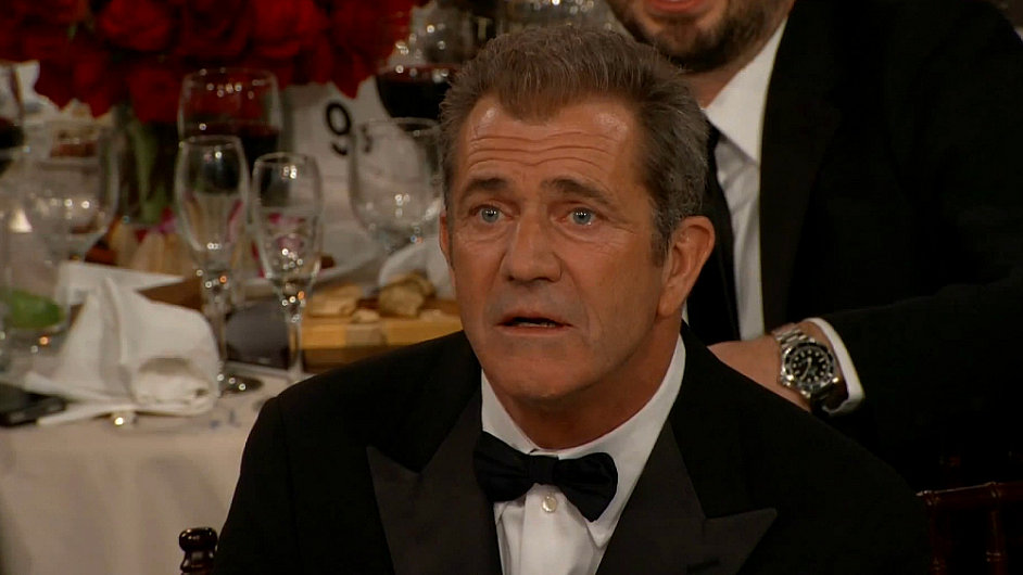Mel Gibson na Zlatých glóbech: <b>Dobrý člověk</b> ještě žije? - Gibson