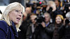 Iveta Radi�ov� na summitu v Bruselu