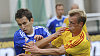 Tomáš Hořava (vlevo) v souboji s Tomášem Bergerem. Tomáš Hořava (vlevo) v souboji s Tomášem Bergerem.
