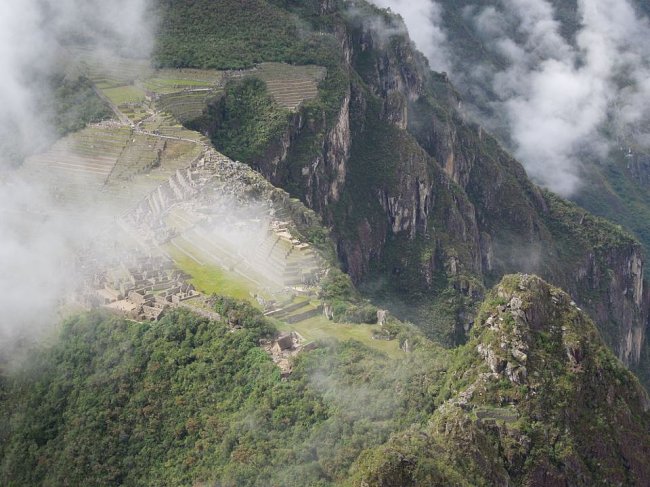 Machu Picchu, Peru zdroj: www.broty.net/pruvodce