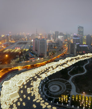 Vítězný projekt rozvoje řeky SuZhou Creek od českého ateliéru OHM