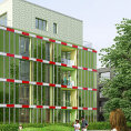 Na okraji Hamburku postavili prvn� d�m poh�n�n� �asami.