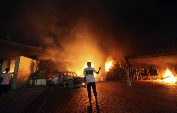 Útok na americký konzulát v Libyi