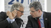 Reprezentant Bosch Group v �R Klaus Huttelmaier (vlevo) a obchodn� �editel spole�nosti Bosch Diesel Hermann Butz.