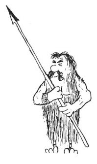 Ilustrace Terryho Pratchetta z knihy Kobercov