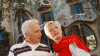 D�chodci v Barcelon�, ilustra�n� foto.