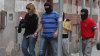 Policist� vedou Janu Nagyovou na ostravskou slu�ebnu