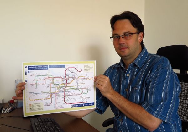 Martin Šubrt, zástupce ředitele společnosti Ropid, který organizuje dopravu v Praze