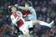 Zápas Poháru UEFA mezi Slavií a Hamburkem. Zápas Poháru UEFA mezi Slavií a Hamburkem.