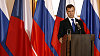 Ruský prezident Dmitrij Medveděv na Pražském hradě