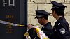 Čínská policie uzavírá přístup do soudní budovy, kde byla odsouzena disidentka Ni Jü-lan
